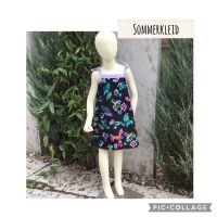 SALE!!! Kleid Einschulung,110/116, Vögel, Schmetterlinge HANDMADE Baden-Württemberg - Königheim Vorschau