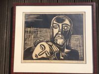 Lithographie von Karl SCHMIDT-ROTTLUFF: Freundestrost Niedersachsen - Fredenbeck Vorschau