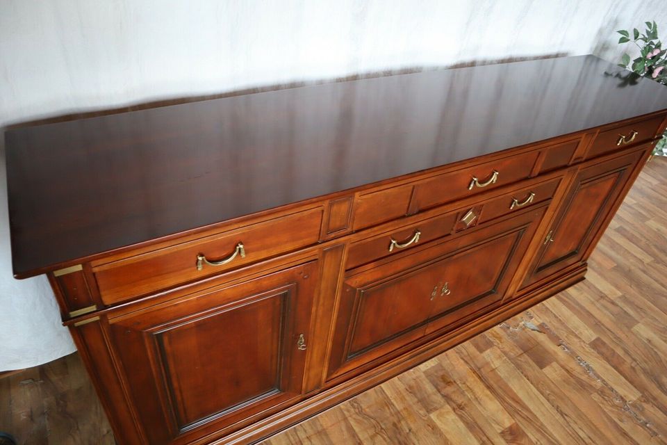 Nr.1621b Sideboard Schrank Wildkirsche Vollholz in Wiesbaum