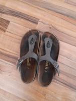 Birkenstock Gizeh Sandalen 38 stone Leder Hessen - Oberursel (Taunus) Vorschau