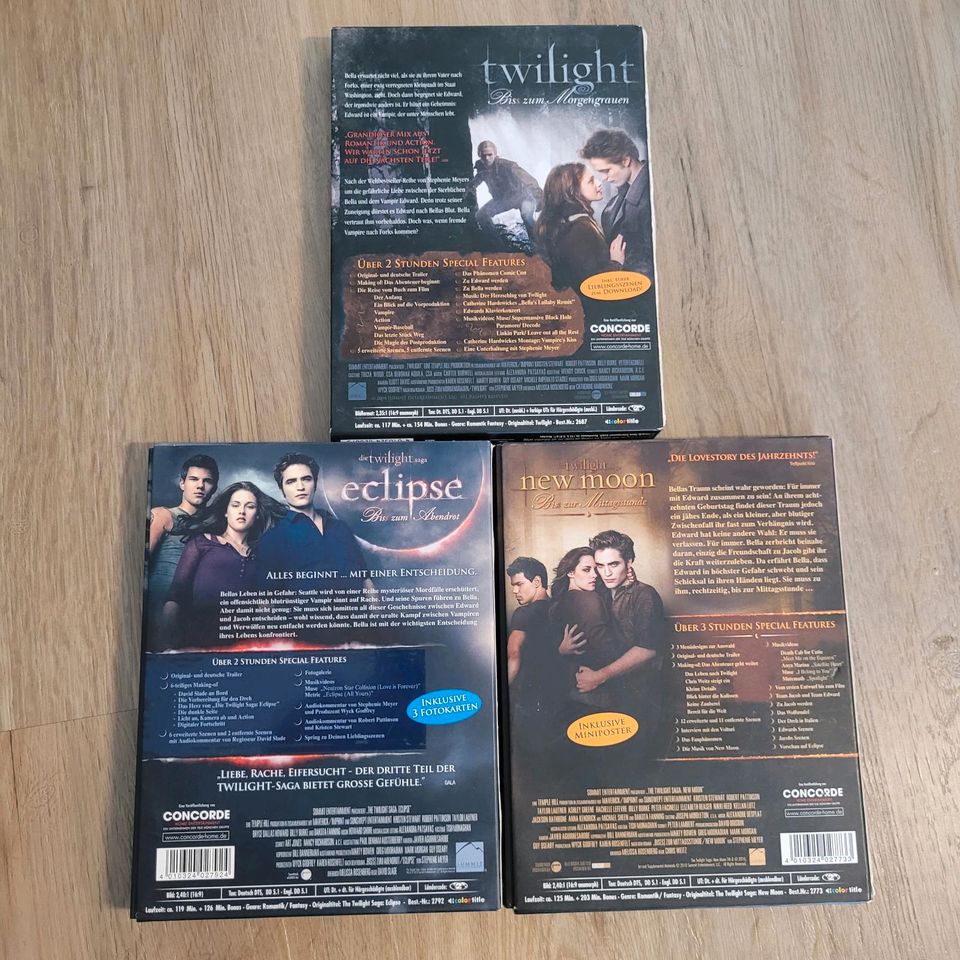 Twilight Trilogie DVD in Hamburg