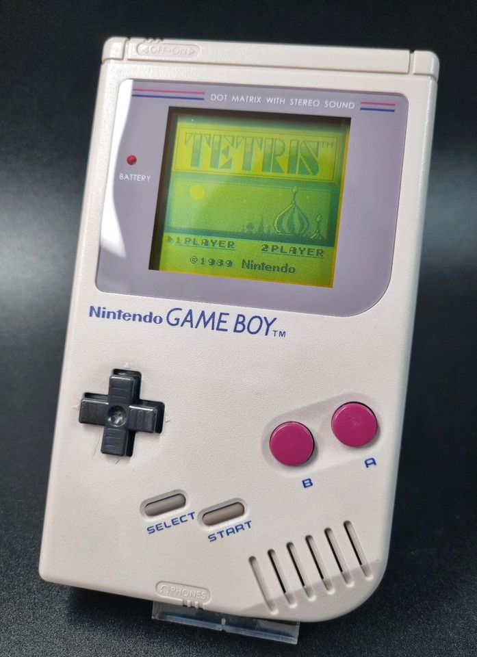 Nintendo Gameboy Classic / Tetris / Akku Pack / Retro in Leverkusen