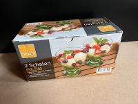 2 Dessert Schalen aus Glas (grün) Niedersachsen - Bovenden Vorschau