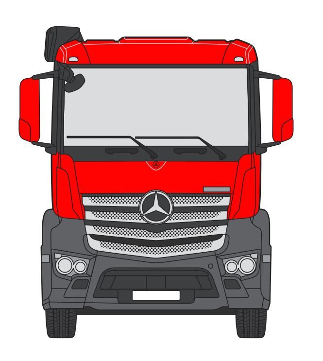 Mercedes-Benz Actros 5 S/M-FHS 2543 L mit Getränkeaufbau in Wunsiedel