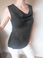 Orsay Top Bluse Shirt Größe 40 schwarz silber Glitzer Hessen - Solms Vorschau