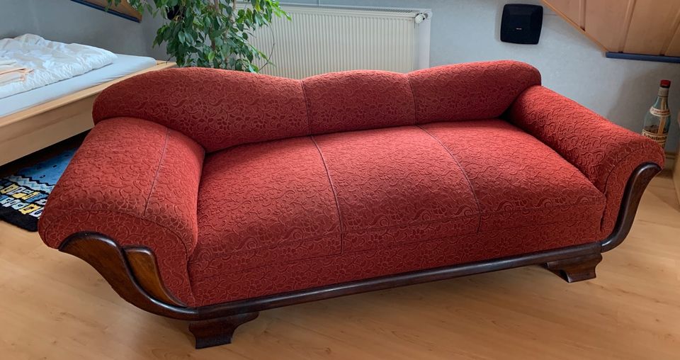 Sofa Chaiselongue Recamière 50er 60er Vintage in Weilburg