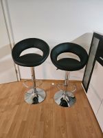 2x Barhocker Leder ' schwarz ' Hessen - Trebur Vorschau