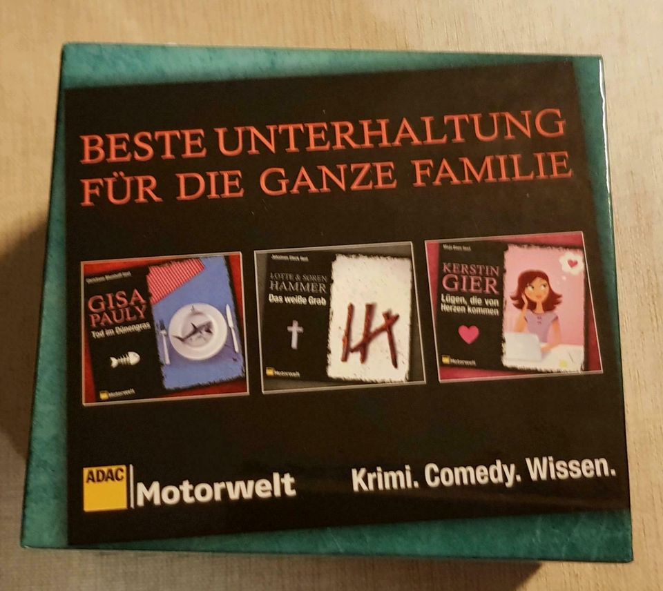 ADAC Motorwelt Hörbuchbox, Unterhaltung für die ganze Familie in Kevelaer