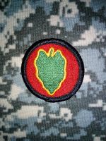 US Army Patch 24th Infantry Division bund Hessen - Fulda Vorschau