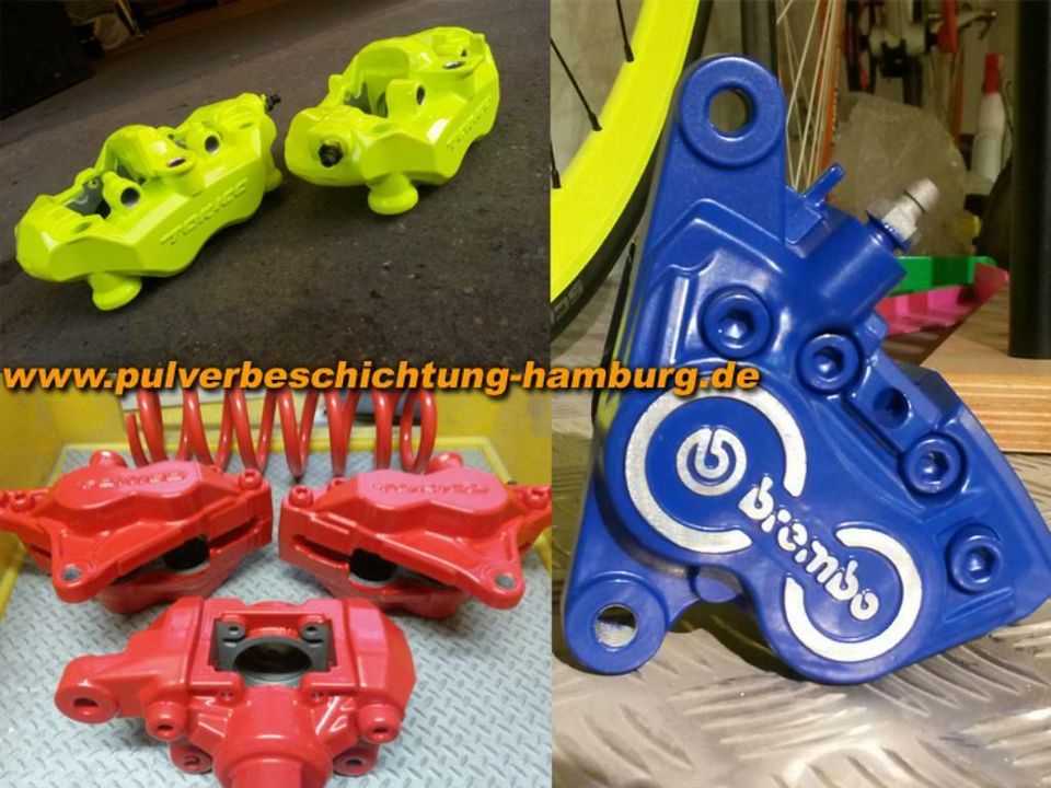 Pulverbeschichtung BMW Bremssattel R1100 R1200 R1250 GS S RS in Hamburg