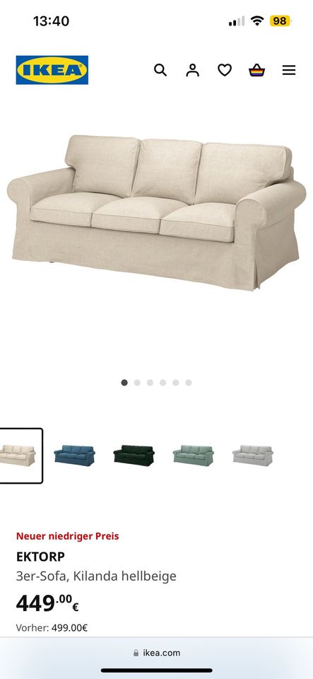 IKEA EKTORP COUCH in Aachen