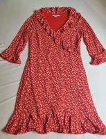 Kleid Boden NEU rot gemustert mit Volants Stretch Gr. M Sendling - Obersendling Vorschau