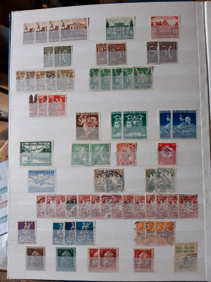 Briefmarkensammlung in Oberstdorf