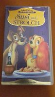 VHS Videokassette Susi und Strolch Walt Disney, für Sammler Hessen - Büdingen Vorschau