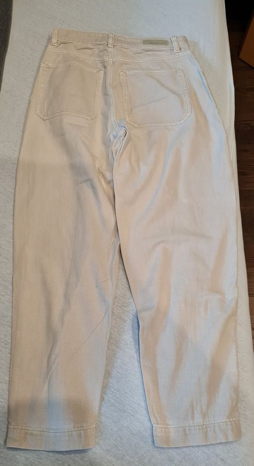 Tom Tailor Denim Jeans Baggy Damen beige Größe S in Völklingen