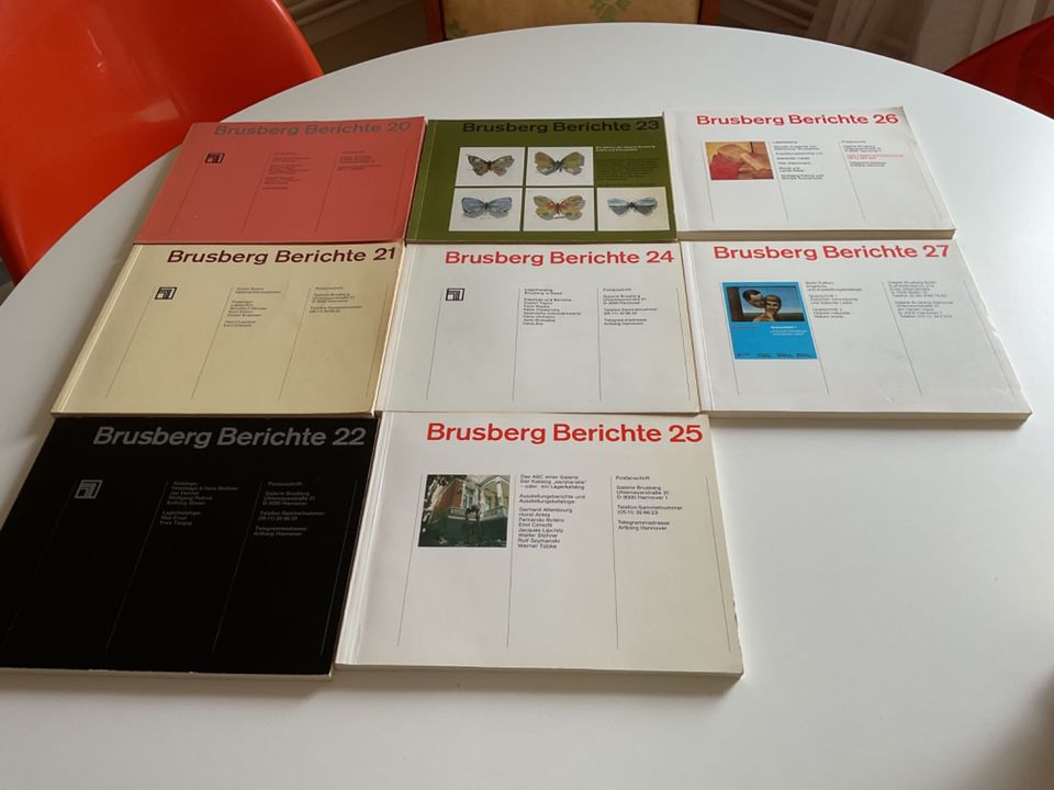 Brusberg Berichte 20,21,22,23,24,25,26,27 von 1975 bis 1983 in Hannover