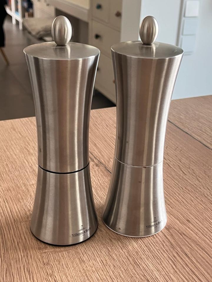 Villeroy & Boch Home Elements Pfeffer- & Salzmühle Edelstahl matt in Lübeck