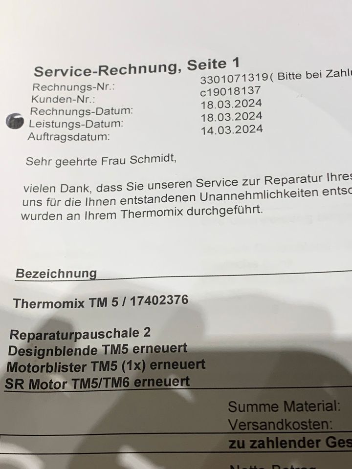Thermomix  TM5  von Vorwerk in Bremen