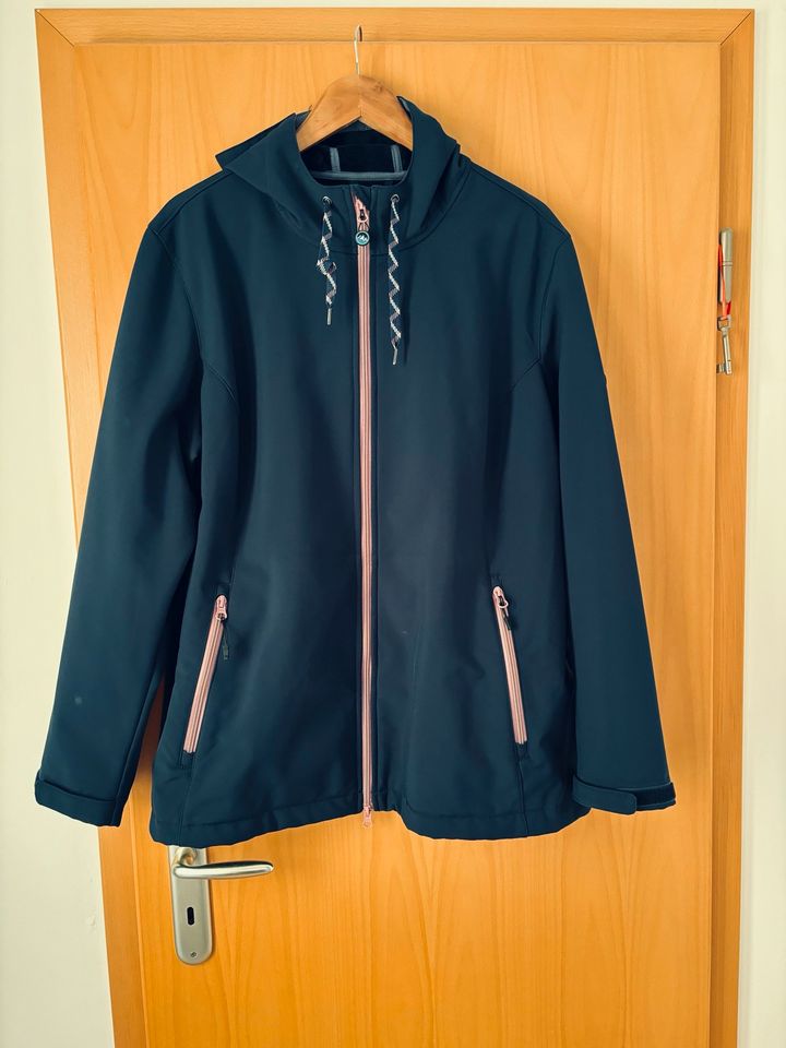 ♥️ Polarino Softshelljacke Gr. 50 blau warm gefüttert in Wuppertal