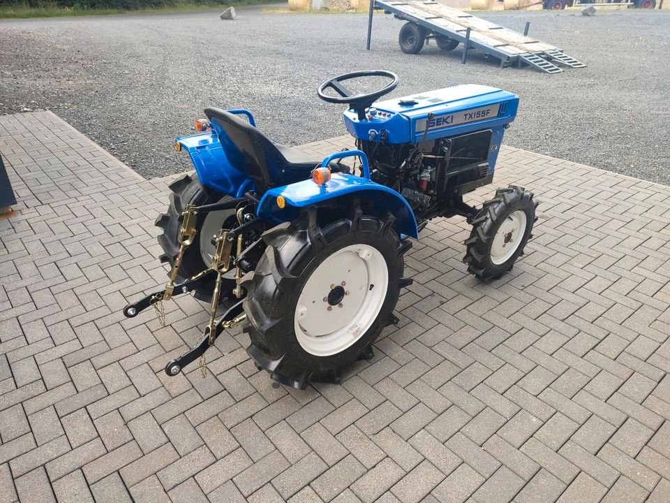 Kleintraktor Iseki TX 155 3 Zylinder Mitsubishi Diesel Allrad in Auderath