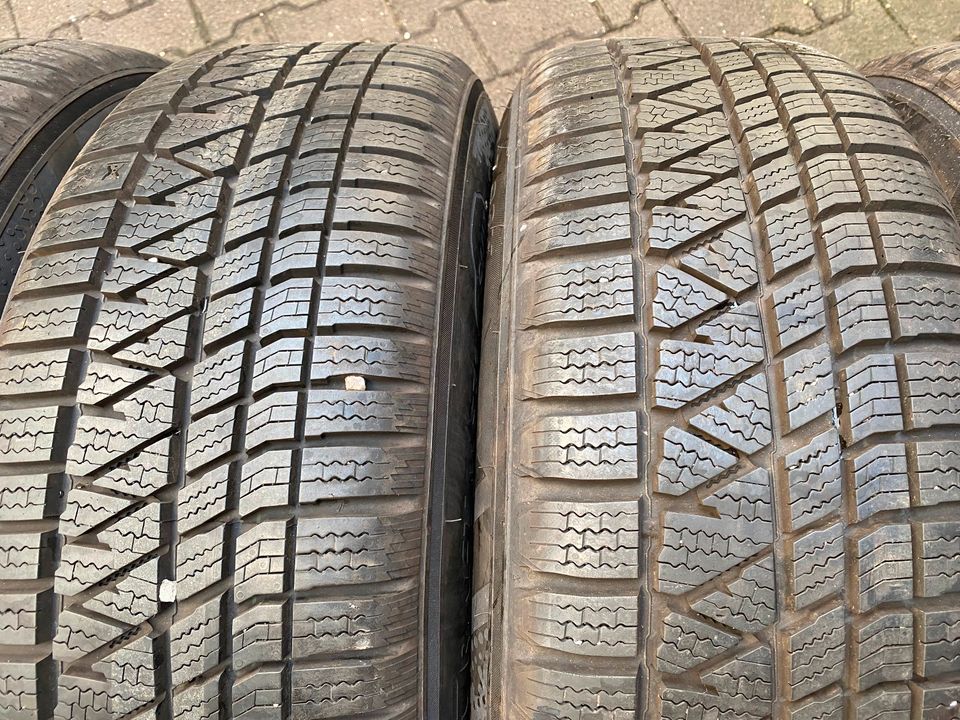 4 x Winterreifen Kumho M+S 215/60 R17 97H mit 4 x 8,5mm in Klein-Winternheim