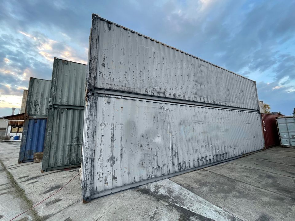 40ft High Cube Seecontainer Lager 12x2,89m Materialcontainer in Hannover