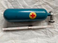 Leere Sauerstoffflasche 2 l / Liter,blau,Rot Kreuz aus DDR Zeiten Sachsen - Müglitztal Vorschau