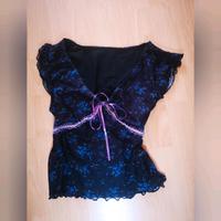 schönes Top Bluse Mesh Vintage Schleife Coquette Cottagecore Nordrhein-Westfalen - Solingen Vorschau