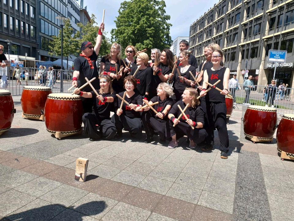 Japanisches Taiko Trommeln Montags oder Freitagsgruppe in Bielefeld