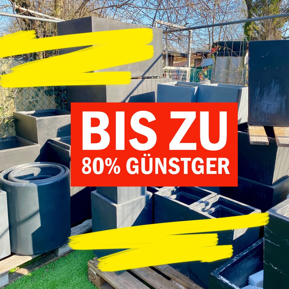 -90% günstiger Blumentöpfe Pflanzentöpfe Pflanzkübel TOP ANGEBOT in Frankfurt am Main