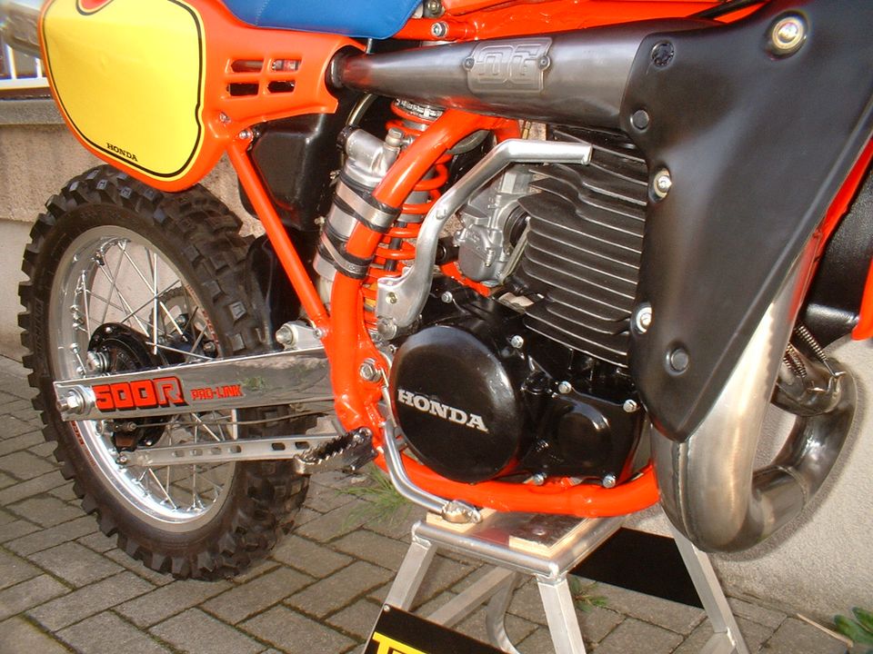 Honda CR 500 "Air Hammer" 1984 - Komplettrestauration in Aschersleben