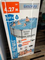 Pool Swimmingpool Bestway Neu & OVP 4.27x1.07m Abdeckplane, Leite Bayern - Mitwitz Vorschau