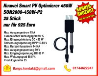 25 Stück Huawei Smart PV Optimierer 450W SUN2000-450W-P2 Rheinland-Pfalz - Gerolstein Vorschau