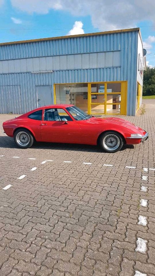 Opel GT Oldtimer mit H Kennzeichen in Scheeßel