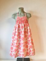 Vertbaudet Kleid Sommerkleid Design floral weiß orange 150 12 ans Bayern - Ustersbach Vorschau