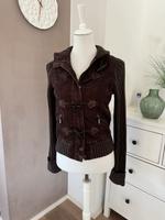 Esprit süße Herbstjacke Strick Cord braun Gr. S 36 Nordrhein-Westfalen - Much Vorschau