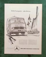 Mercedes Benz LP 315 - 220 S Cabrio Reklame 1958 Niedersachsen - Danndorf Vorschau