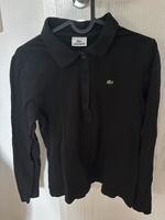 Langarmiges Polo Shirt von Lacoste in Schwarz, Gr. 44 Berlin - Lichterfelde Vorschau