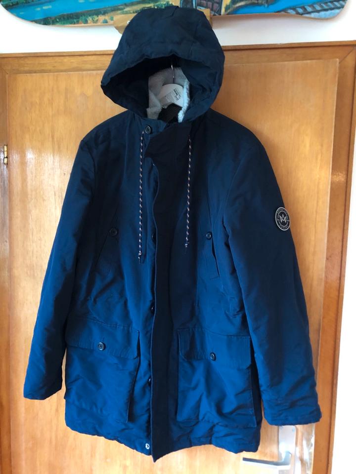 Kronstadt Denmark Polar Rough Parka Navy Medium Winter Jacket in Kleve