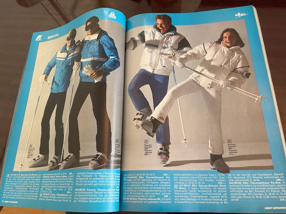 Sport Schuster Katalog (ähnlich. Sport Scheck) Winter 1984 / 1985 in Wittlich