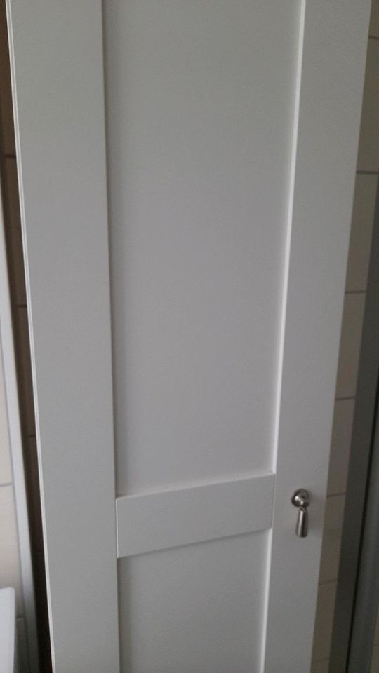 Ikea Enhet Tür Front weiß Kassettentür für Hochschrank Bad 30x180 in Dresden