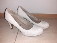 Plateau Pumps – Leder weiß – Tamaris - Gr. 40 – Braut/Hochzeit Bayern - Elsenfeld Vorschau