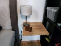Nachttisch hängend + Tisch Lampe inkl Birne weiß Holz Niedersachsen - Wedemark Vorschau