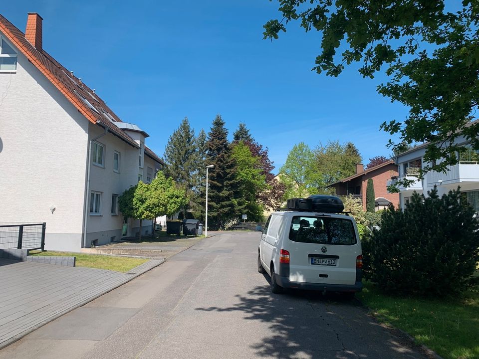 BONN BEUEL schöne, helle 2 Zimmer-ETW im EG ca. 45 m² Wfl. mit Balkon, Einbauküche u. TG-Stellplatz in Bonn