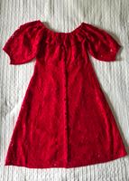 Zara Spitzenkleid Gr.L rot Hessen - Rüsselsheim Vorschau
