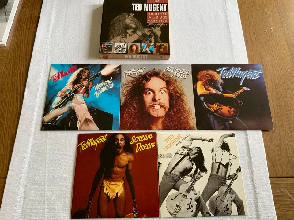 5 CDs TED Nugent: Original Album Classics in Kevelaer