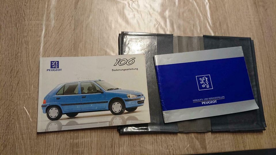 Peugeot 106 206 205 Partner bordbuch, bedienungsanleitung in Büchen