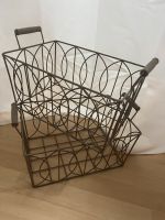 2 Metallkörbe Shabby Chic Nostalgie Nordrhein-Westfalen - Vlotho Vorschau