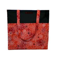 Einkaufstasche Shopper Bag Spinne im Netz Halloween Handmade ET02 Hessen - Borken Vorschau