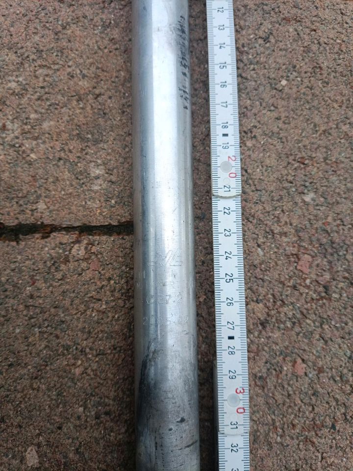 Gefederte Sattelstütze 27,2 mm Durchmesser. Länge ca. 36 cm in Wörrstadt